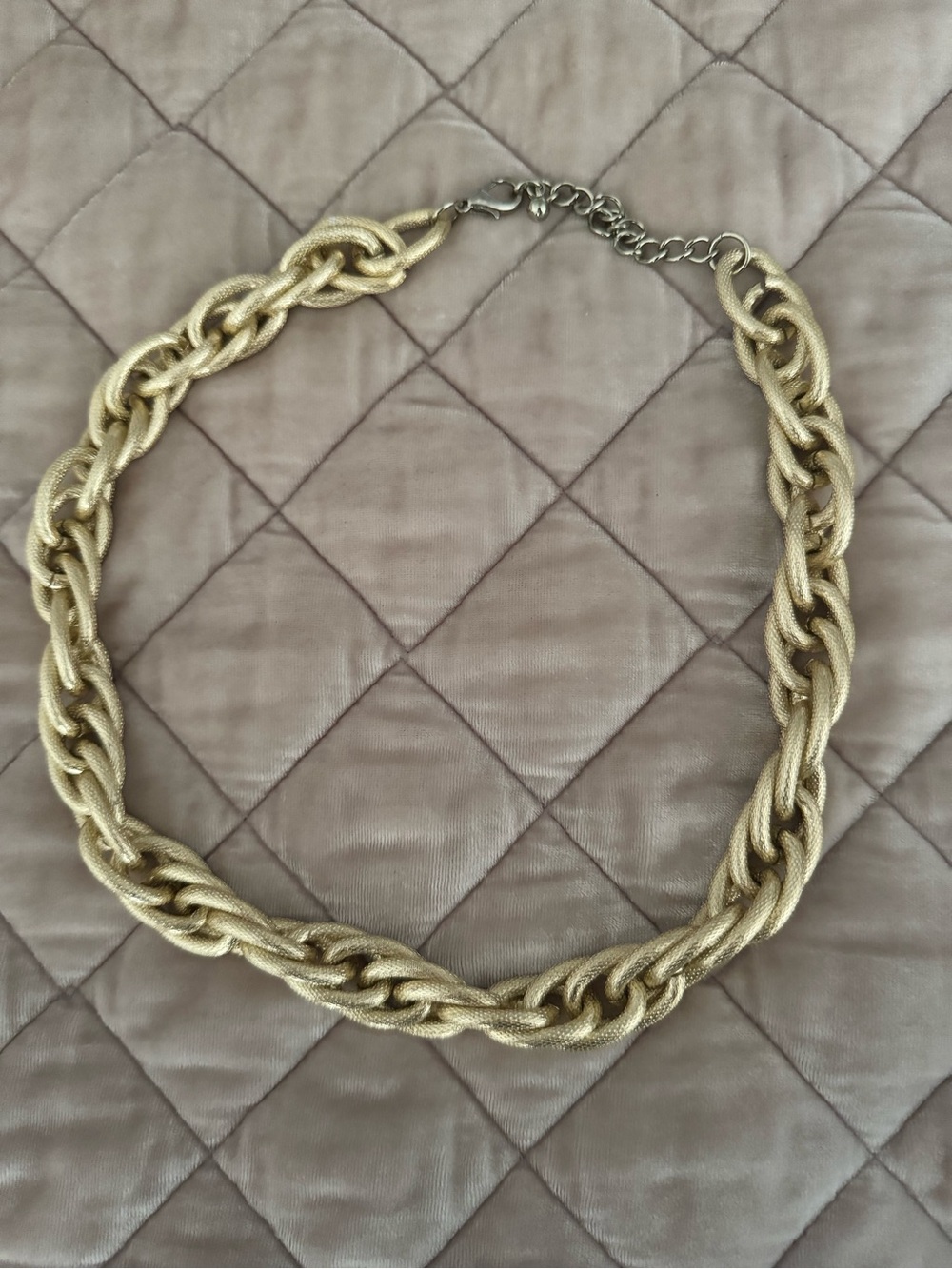 Gold-Tone Braided Chain Necklace - Women Jewelry